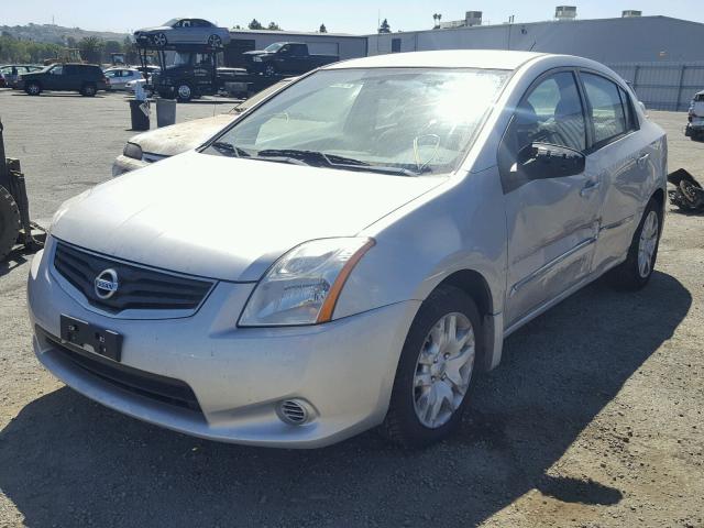 3N1AB6AP5BL682718 - 2011 NISSAN SENTRA 2.0 SILVER photo 2