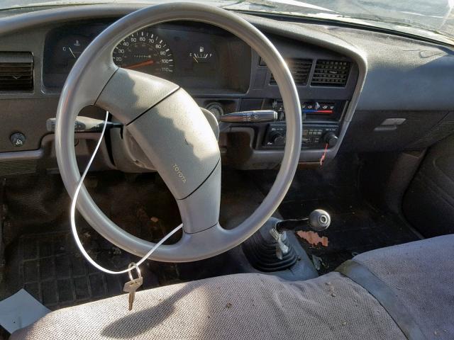 JT4RN81R1K0025707 - 1989 TOYOTA PICKUP 1/2 GRAY photo 9