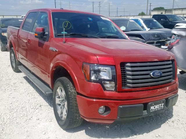 1FTFW1CF7CFC19991 - 2012 FORD F150 SUPER RED photo 1