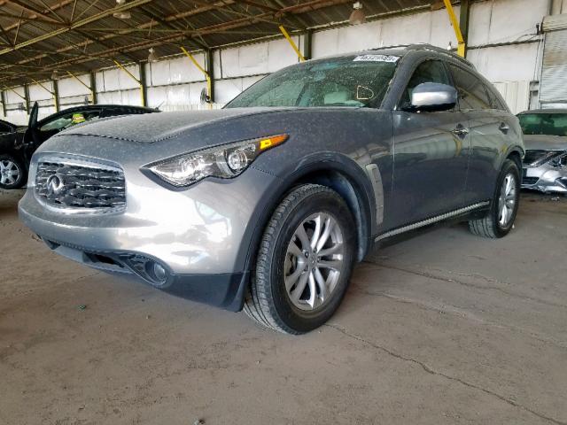 JN8AS1MU9AM803048 - 2010 INFINITI FX35 GRAY photo 2