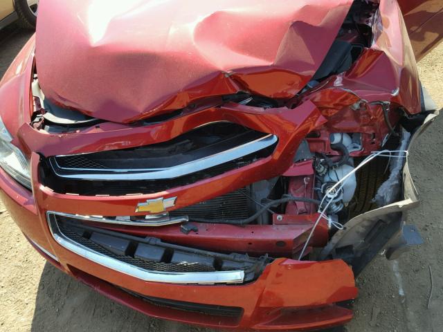 1G1ZC5E01CF270028 - 2012 CHEVROLET MALIBU 1LT ბურგუნდია ფოტო 7