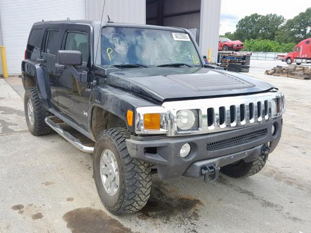 5GTDN136568189871 - 2006 HUMMER H3 BLACK photo 1