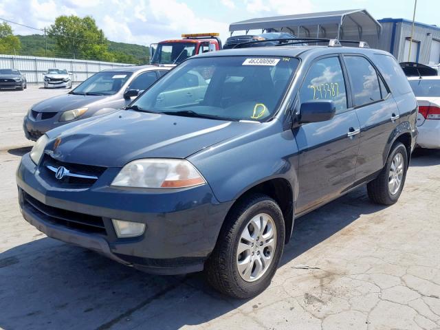 2HNYD18833H531923 - 2003 ACURA MDX TOURIN GRAY photo 2