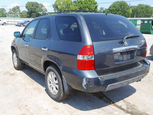 2HNYD18833H531923 - 2003 ACURA MDX TOURIN GRAY photo 3