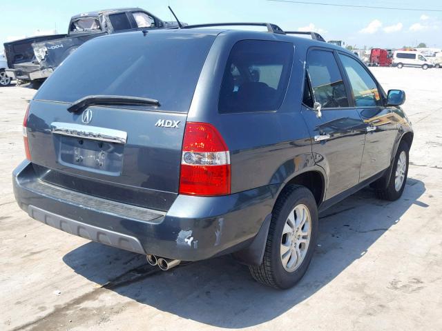 2HNYD18833H531923 - 2003 ACURA MDX TOURIN GRAY photo 4