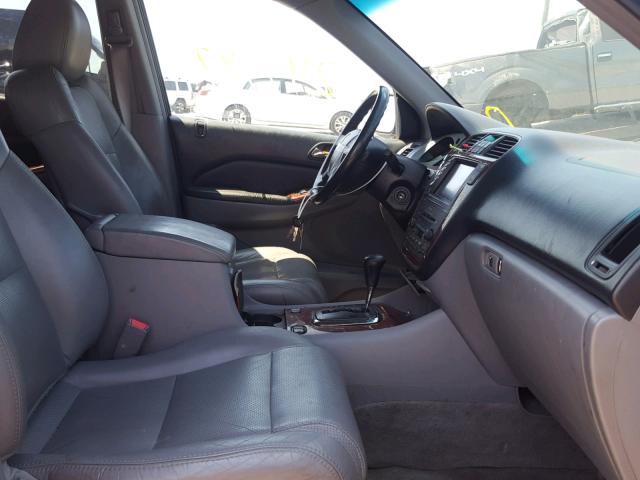 2HNYD18833H531923 - 2003 ACURA MDX TOURIN GRAY photo 5