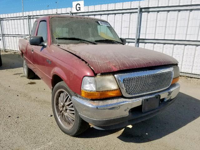 1FTYR14V4XPB40400 - 1999 FORD RANGER SUP RED photo 1