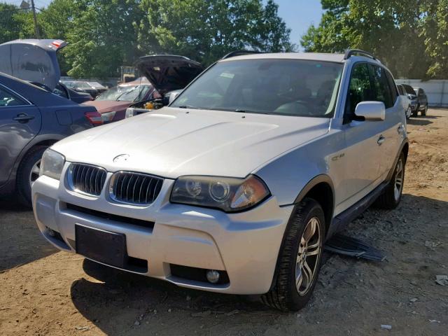 WBXPA93436WG92328 - 2006 BMW X3 3.0I GRAY photo 2