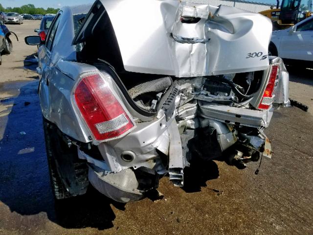 2C3CCADT3CH115601 - 2012 CHRYSLER 300 S SILVER photo 9