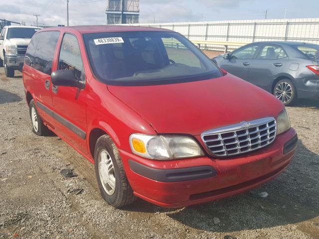 1GNDU03E7YD207056 - 2000 CHEVROLET VENTURE RED photo 1