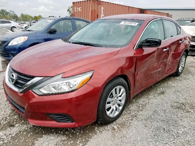 1N4AL3AP8HC111002 - 2017 NISSAN ALTIMA 2.5 RED photo 2