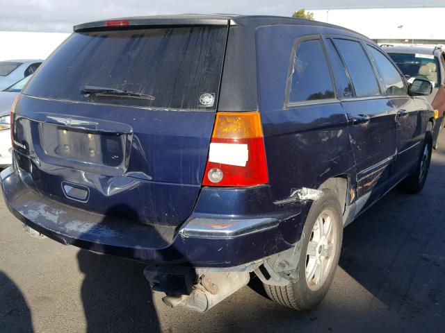 2C8GM68494R642806 - 2004 CHRYSLER PACIFICA BLUE photo 4