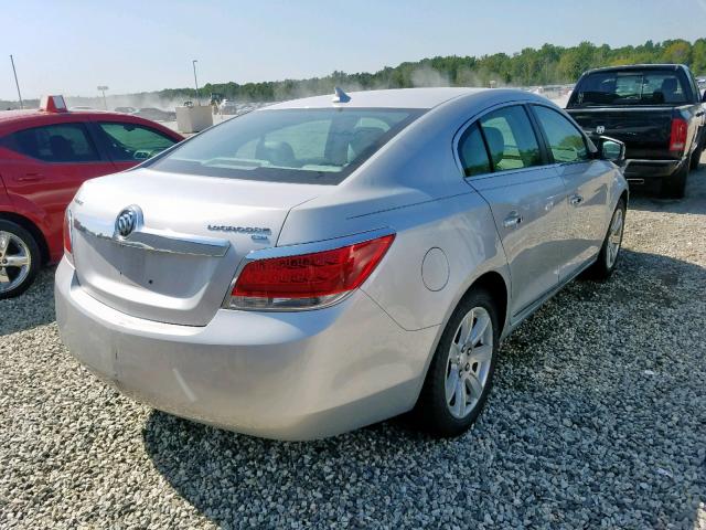 1G4GC5ED6BF261398 - 2011 BUICK LACROSSE C SILVER photo 4