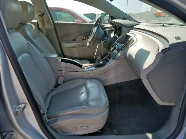 1G4GC5ED6BF261398 - 2011 BUICK LACROSSE C SILVER photo 5