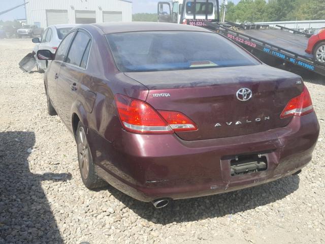 4T1BK36B66U116359 - 2006 TOYOTA AVALON XL MAROON photo 3