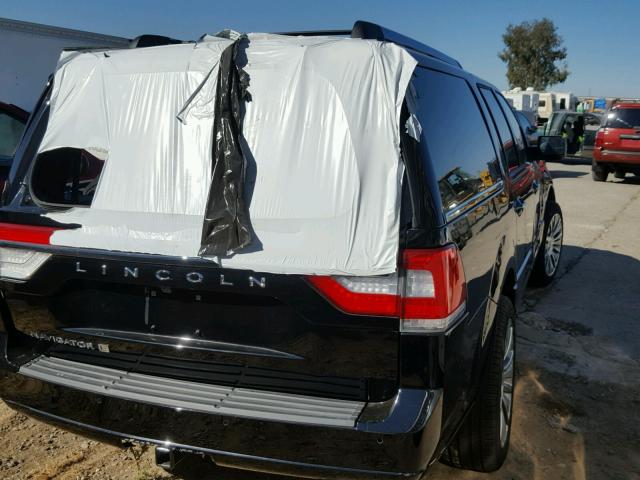 5LMJJ3JT1HEL13139 - 2017 LINCOLN NAVIGATOR Czarny zdjęcie 4