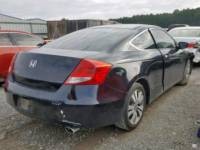 1HGCS1B33CA021462 - 2012 HONDA ACCORD LX BLACK photo 4