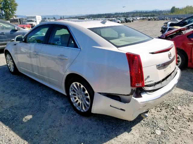 1G6DS5ED8B0167913 - 2011 CADILLAC CTS PREMIU WHITE photo 3