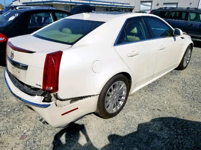 1G6DS5ED8B0167913 - 2011 CADILLAC CTS PREMIU WHITE photo 4