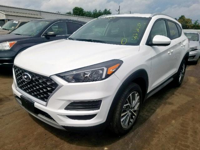 KM8J3CAL4KU900526 - 2019 HYUNDAI TUCSON LIM WHITE photo 2