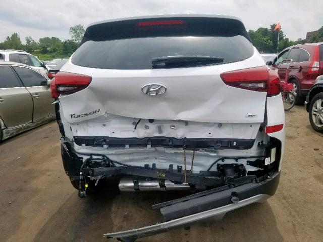 KM8J3CAL4KU900526 - 2019 HYUNDAI TUCSON LIM WHITE photo 9