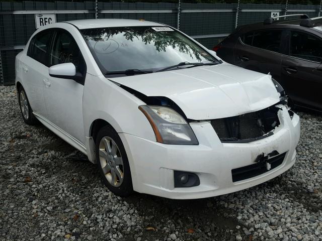 3N1AB6AP7BL635769 - 2011 NISSAN SENTRA 2.0 WHITE photo 1