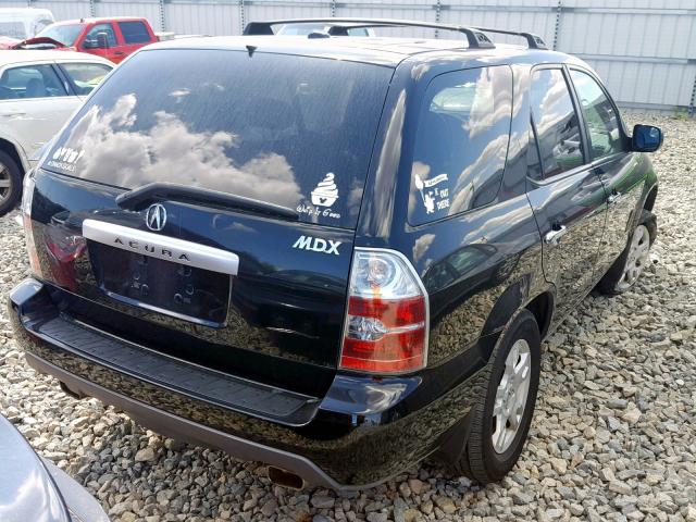 2HNYD18625H546902 - 2005 ACURA MDX TOURIN BLACK photo 4