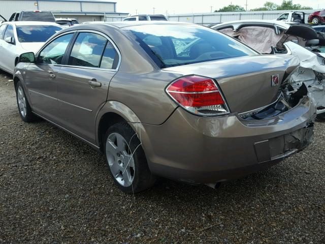 1G8ZS57N57F178004 - 2007 SATURN AURA XE BROWN photo 3