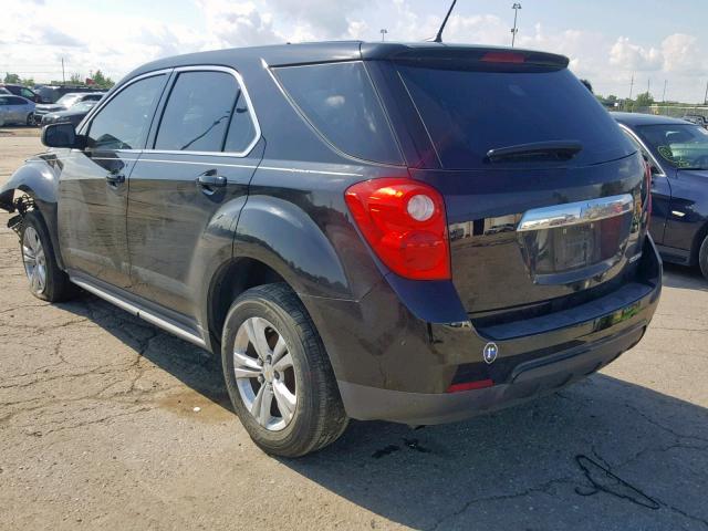 2GNALAEK4E6255011 - 2014 CHEVROLET EQUINOX LS BLACK photo 3