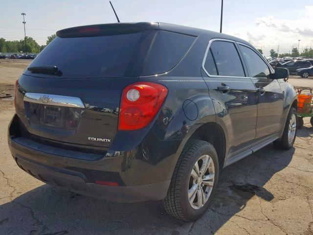 2GNALAEK4E6255011 - 2014 CHEVROLET EQUINOX LS BLACK photo 4