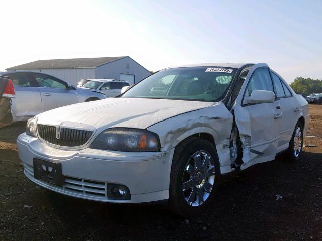 1LNHM87A05Y651864 - 2005 LINCOLN LS WHITE photo 2