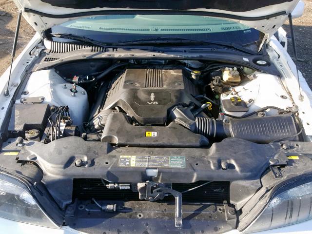 1LNHM87A05Y651864 - 2005 LINCOLN LS WHITE photo 7