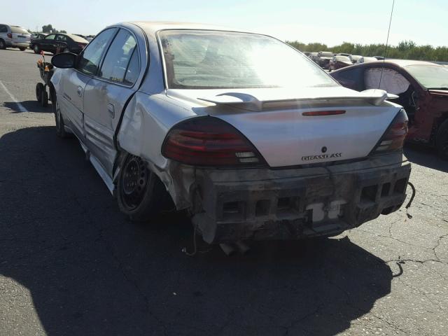 1G2NF52T31M549067 - 2001 PONTIAC GRAND AM S SILVER photo 3