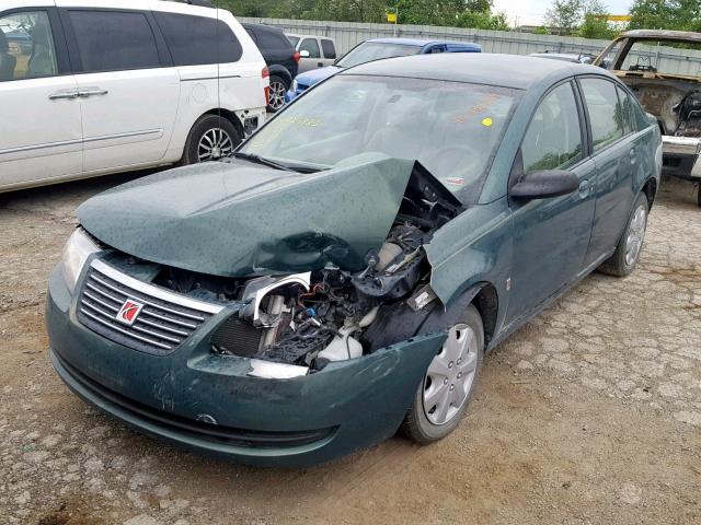 1G8AJ55F37Z125733 - 2007 SATURN ION LEVEL GREEN photo 2