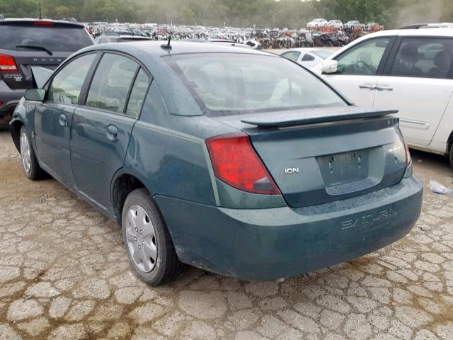 1G8AJ55F37Z125733 - 2007 SATURN ION LEVEL GREEN photo 3