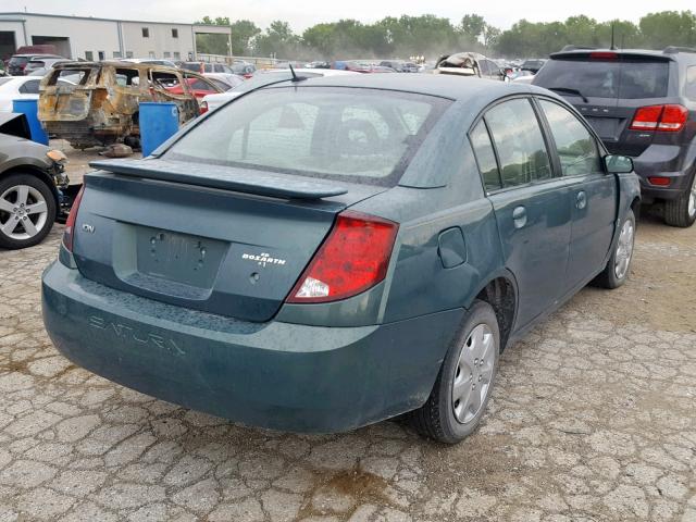 1G8AJ55F37Z125733 - 2007 SATURN ION LEVEL GREEN photo 4