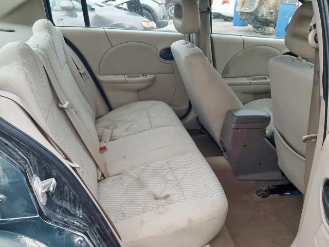 1G8AJ55F37Z125733 - 2007 SATURN ION LEVEL GREEN photo 6