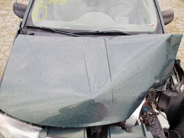 1G8AJ55F37Z125733 - 2007 SATURN ION LEVEL GREEN photo 7