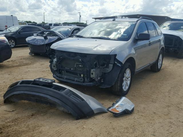 2FMDK36C38BB09508 - 2008 FORD EDGE SE SILVER photo 2