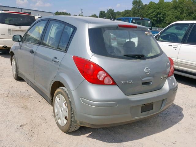 3N1BC1CP1AL415091 - 2010 NISSAN VERSA S GRAY photo 3