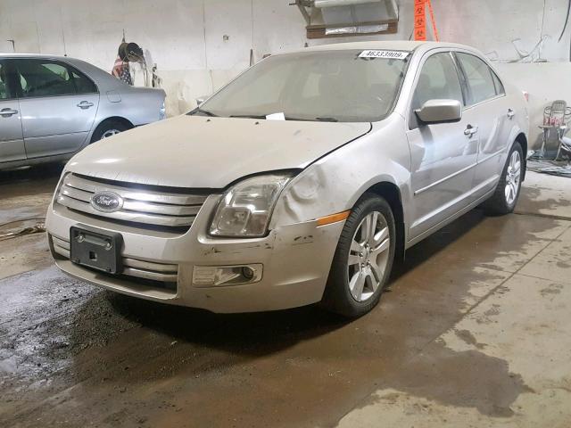 3FAHP08Z67R253535 - 2007 FORD FUSION SEL SILVER photo 2