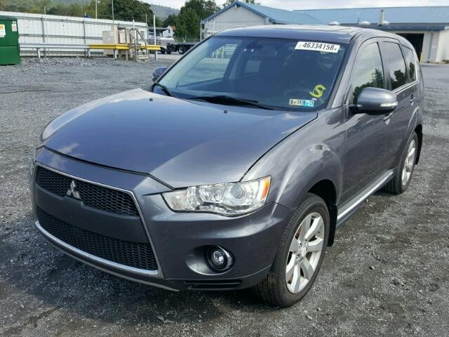 JA4JT5AX7AZ002324 - 2010 MITSUBISHI OUTLANDER GRAY photo 2