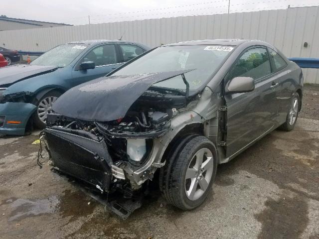 2HGFG12978H574448 - 2008 HONDA CIVIC EXL 灰色 照片 2