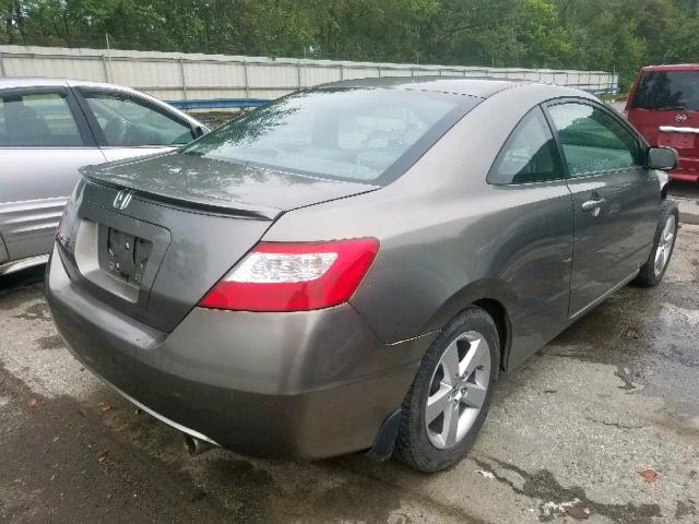 2HGFG12978H574448 - 2008 HONDA CIVIC EXL 灰色 照片 4