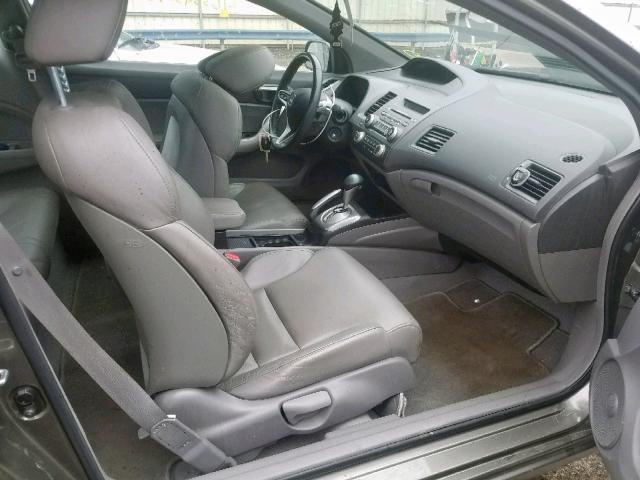 2HGFG12978H574448 - 2008 HONDA CIVIC EXL 灰色 照片 5