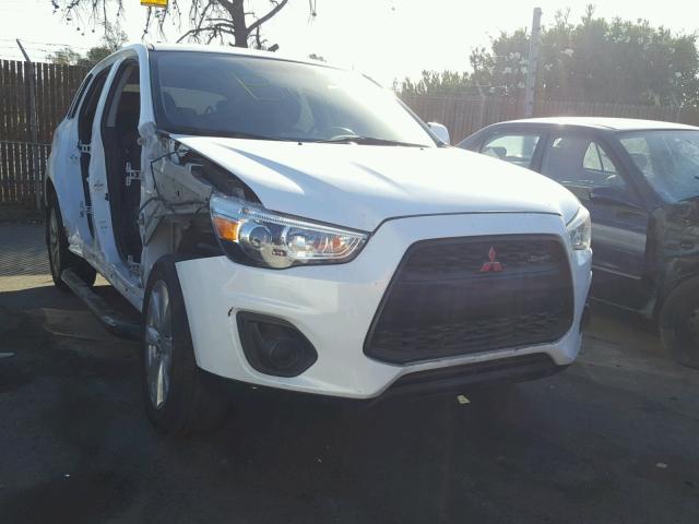 4A4AR3AU6DE011504 - 2013 MITSUBISHI OUTLANDER WHITE photo 1