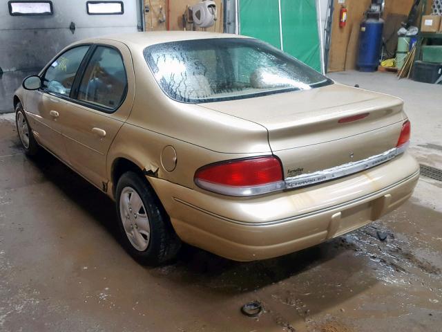 1C3EJ56H4TN147625 - 1996 CHRYSLER CIRRUS LX GOLD photo 3