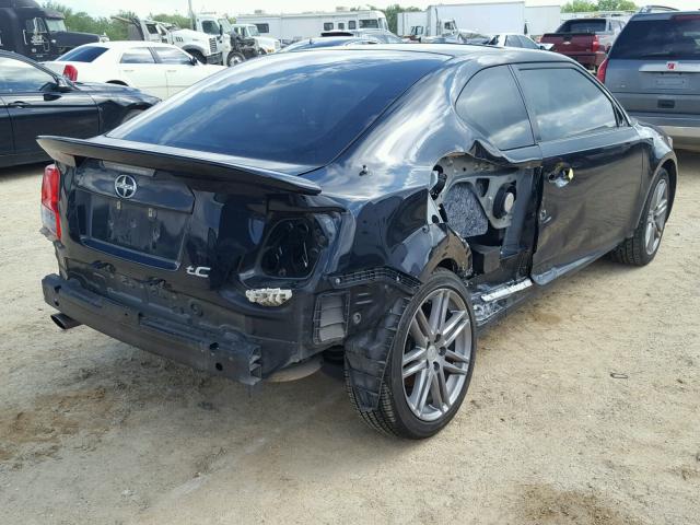 JTKJF5C76D3048897 - 2013 TOYOTA SCION TC 黑色 照片 4