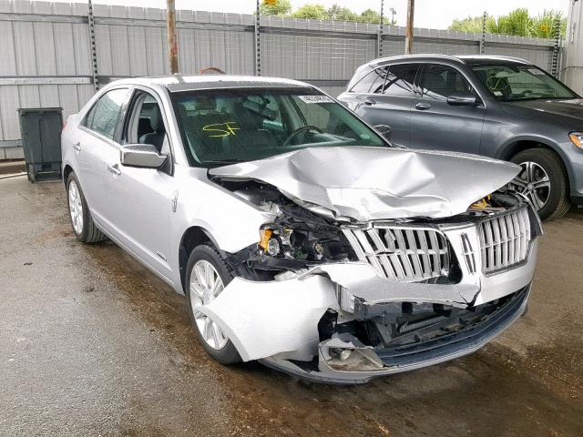 3LNDL2L35CR836428 - 2012 LINCOLN MKZ HYBRID SILVER photo 1