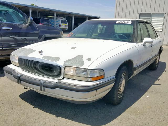 1G4CW52L4RH630176 - 1994 BUICK PARK AVENU WHITE photo 2